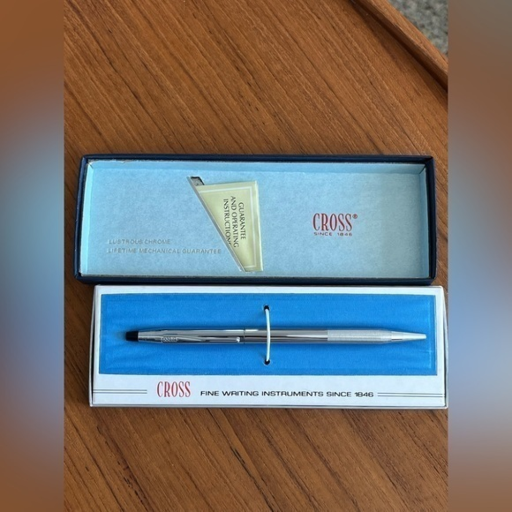 Vintage CROSS Classic 3502 Chrome Pen‎
